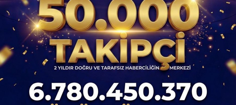 50.000 takipçi… 2 yıllık büyük bir yolculuk! 