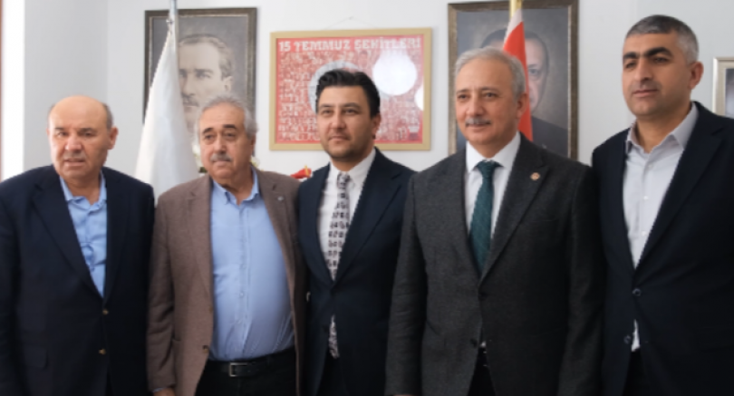 AK Parti Muğla Milletvekillerinden AK Parti Bodrum İlçe Başkanı ve Teşkilatına Hayırlı Olsun Ziyareti