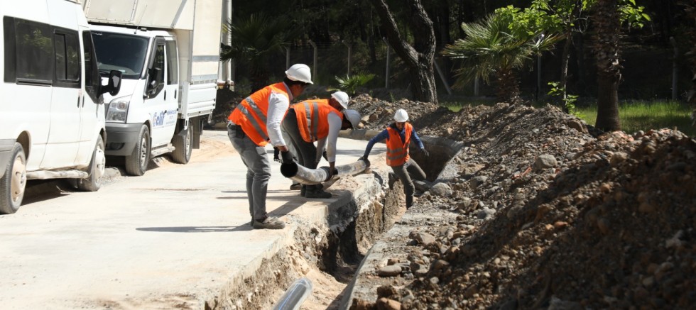 Aksaz’da İçme Suyu ve Yangın Hatları Yenileniyor