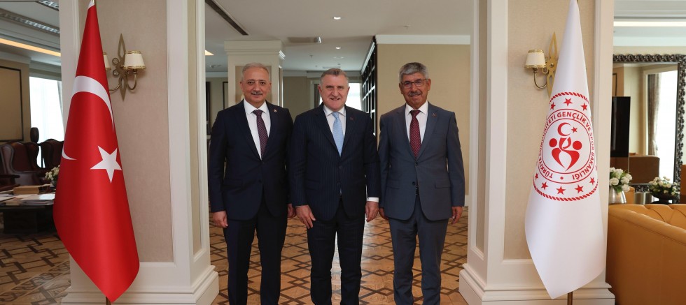 Ankara’da Spor ve Gençlik Yatırımları İçin Önemli Görüşme