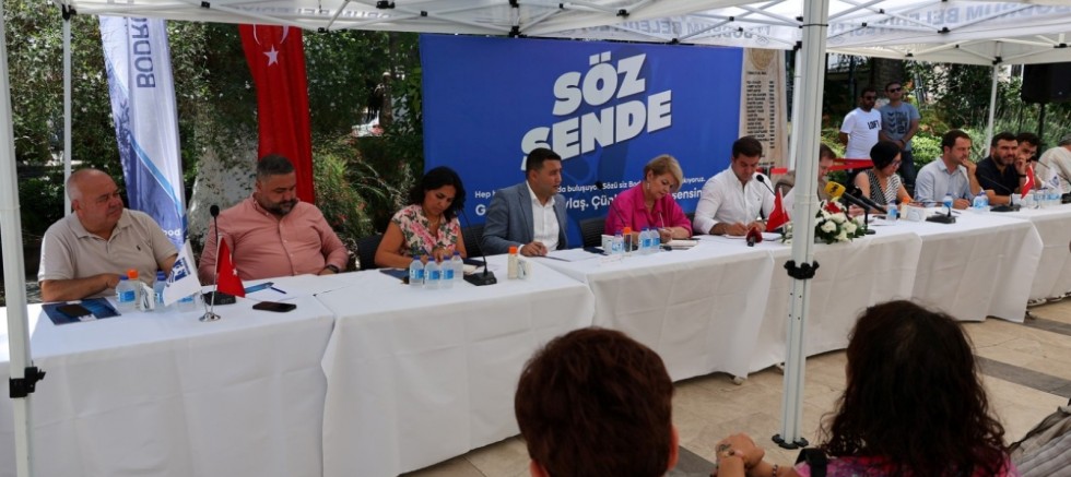 Bodrum Belediyesinden Açık Mikrofon Toplantısı 