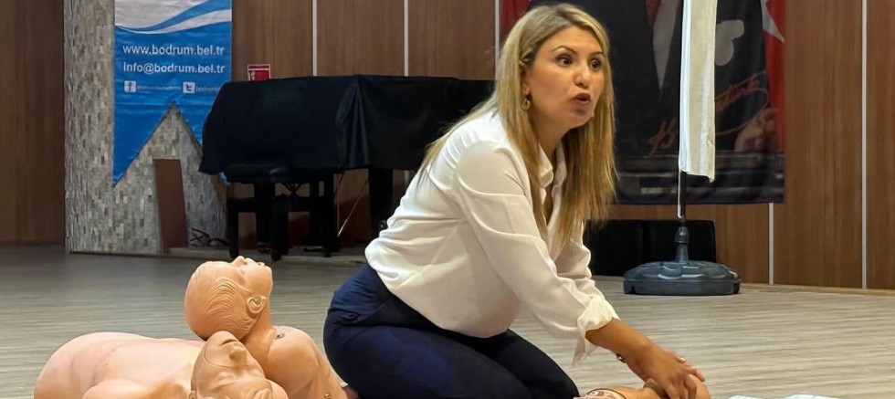Bodrum’da Gazetecilere İş Sağlığı ve İlkyardım Eğitimi Verildi