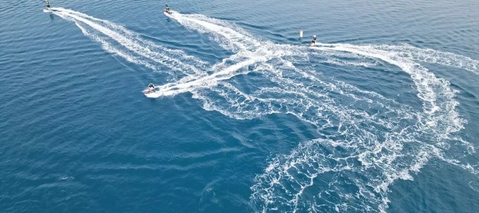 Bodrum'da Su Sporları Şampiyonası Başladı