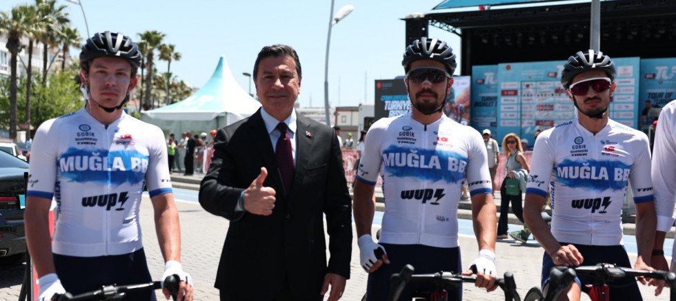 Cumhurbaşkanlığı Bisiklet Turunda Muğla Büyükşehir Damgası