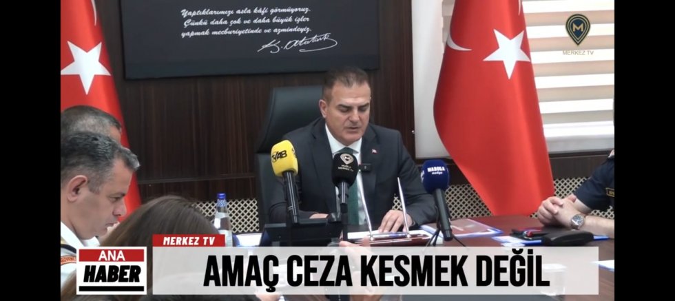 Amaç ceza kesmek değil