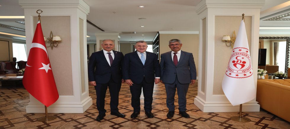 Ankara’da Spor ve Gençlik Yatırımları İçin Önemli Görüşme