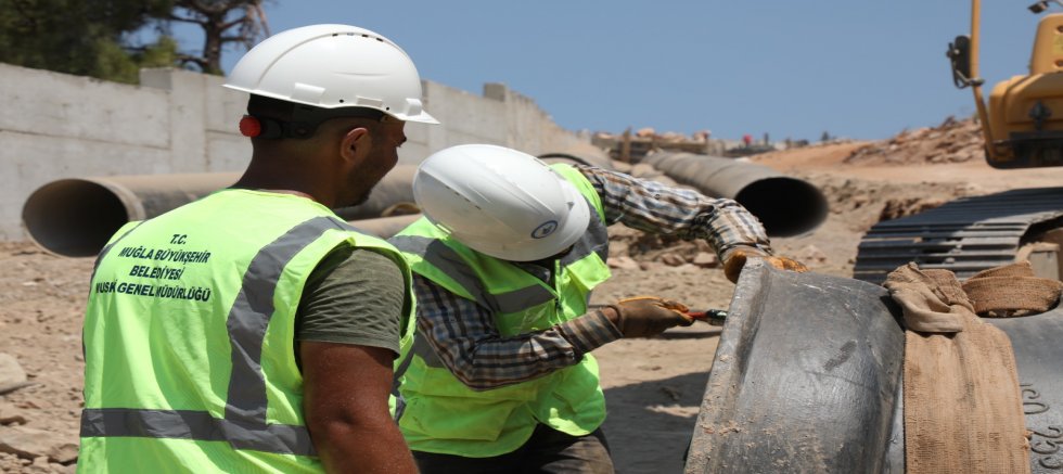 Bodrum’un Patlayan Su Hatları Yenileniyor