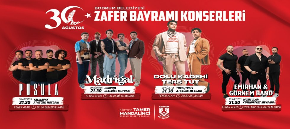 Bodrum Zafer Bayramı’na Hazırlanıyor