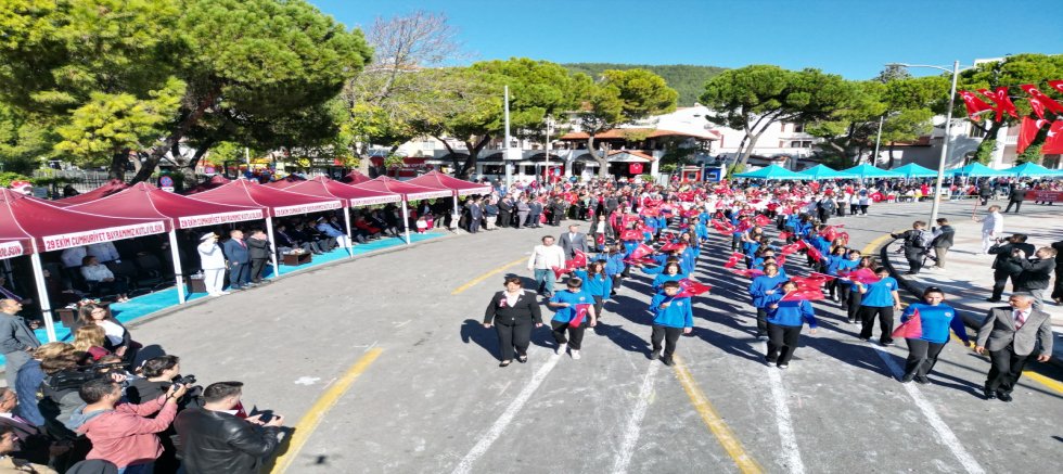 Cumhuriyetin 102. Yılı Menteşe’de Coşkuyla Kutlandı