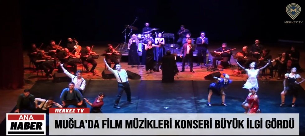 Muğla'da Film Müzikleri Konseri Büyük İlgi Gördü