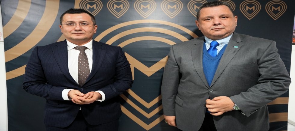 MUSTAFA ALGAN'DAN MERKEZ TV'YE ZİYARET