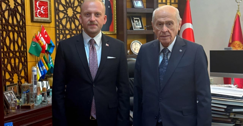 MHP Muğla İl Başkanı Burak Demirel’den Genel Başkan Bahçeli’ye Ziyaret