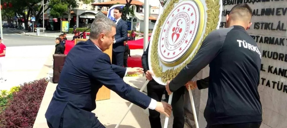 Muğla'da 19 Mayıs Töreni Yapıldı