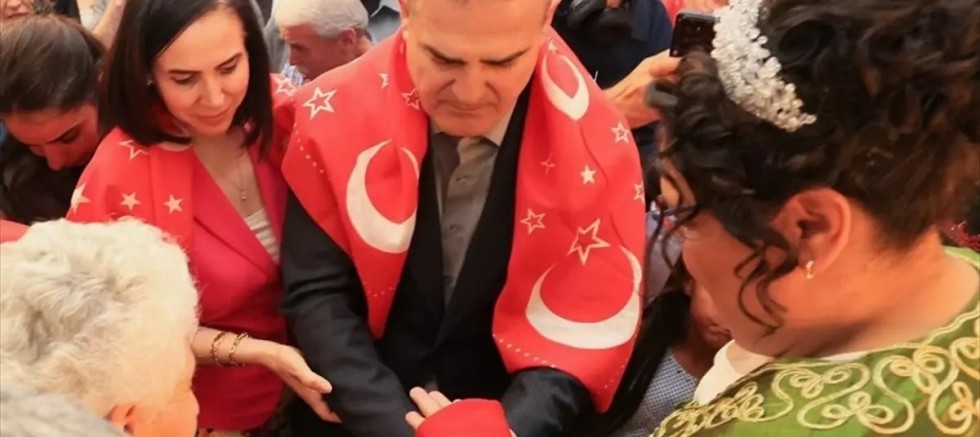 Muğla'da Engellilere Asker Kınası Yakıldı