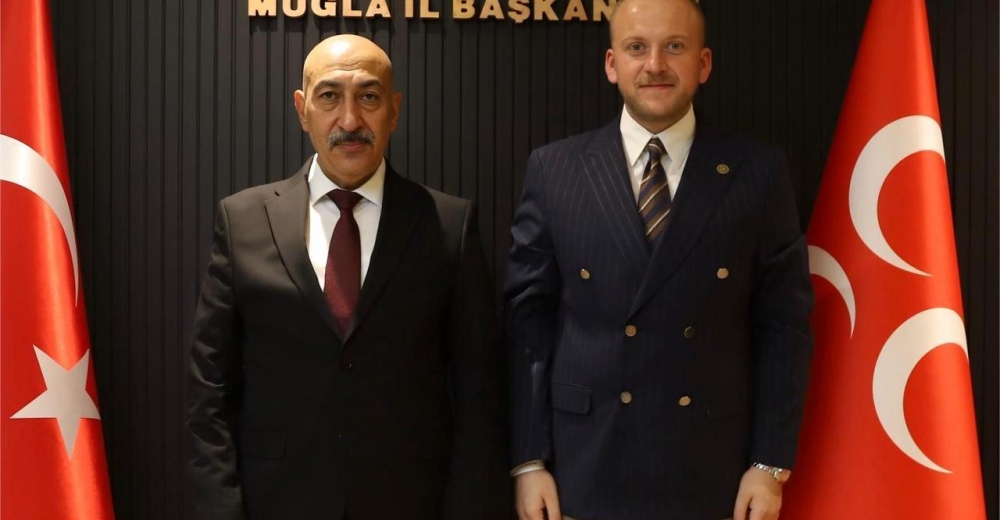 Muğla İl Emniyet Müdürü Süleyman Karadeniz’den MHP İl Başkanlığına Ziyaret