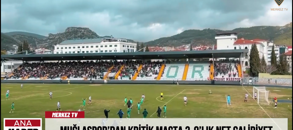 Muğlaspor’dan Kritik Maçta 3-0’lık Net Galibiyet