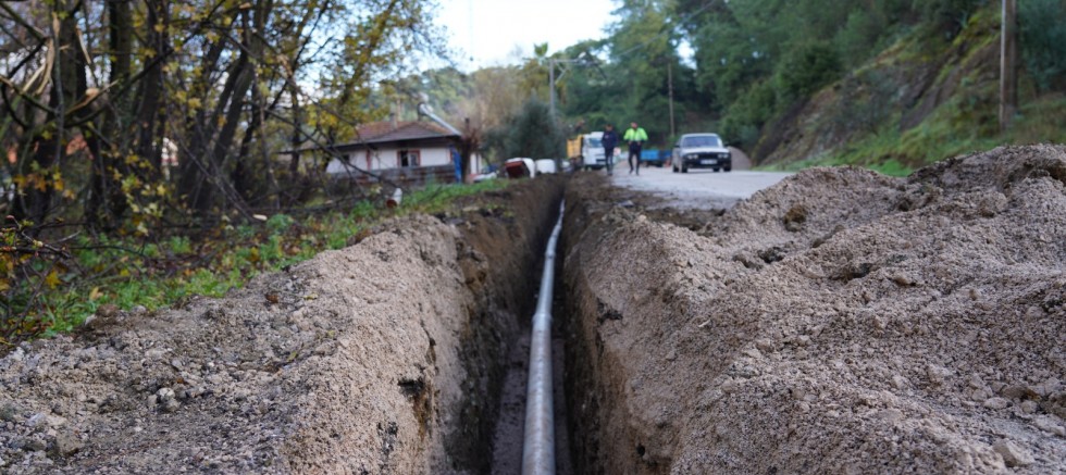 Ortaca Tepearası Mahallesi’ndeki İçme Suyu Hattı Yenileniyor