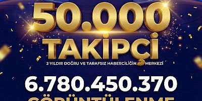 50.000 takipçi… 2 yıllık büyük bir yolculuk! 