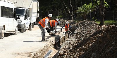 Aksaz’da İçme Suyu ve Yangın Hatları Yenileniyor