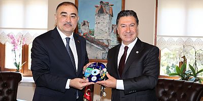 Azerbaycan Büyükelçisi Reşad Memmedov’dan Başkan Aras’a Ziyaret