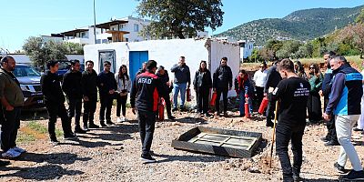 Bodrum Belediyesi Arama Kurtarma Ekibi (BAK), 3. Etap Eğitimini Tamamladı