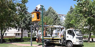 Büyükşehir’den Parklara Kameralı Güvenlik ve Ücretsiz Wi-Fi
