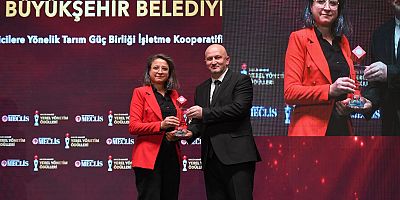 Büyükşehir’in Kooperatifçilik Modeli Ödülle Taçlandı