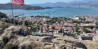 Fethiye Kalesi’nde Bizans Şapeli Ortaya Çıkarıldı
