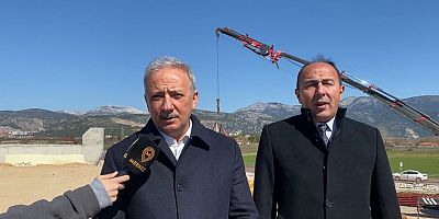 Kadem Mete Kötekli Kavşağı Çalışmalarını Yerinde İnceledi