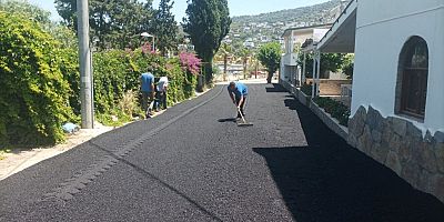 Küçükbük’te Üstyapı Çalışmaları Sürüyor