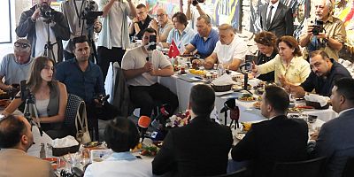 Mandalinci Basın Mensupları ile Bir Araya Geldi 