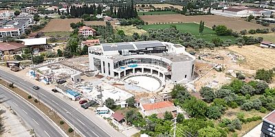 Milas Kültür Merkezi’nin Yüzde 77’si Tamamlandı