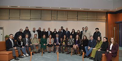  MSKÜ’de 10 Ocak Buluşması: Rektör Kaçar Basın Mensuplarını Ağırladı