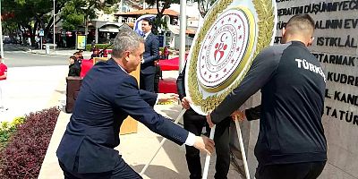 Muğla'da 19 Mayıs Töreni Yapıldı