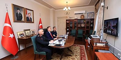 Muğla'da Güvenlik Toplantısı Yapıldı