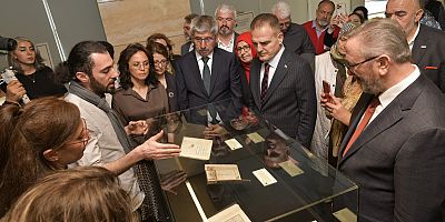 “Muğlalı Şâhidî İbrahim Dede ve Muhiti” Yazma Eser Sergisi Açıldı