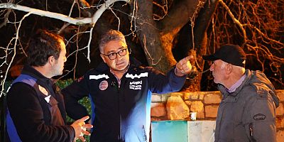 MUSKİ Genel Müdürü Şengül Yağışta Sahada