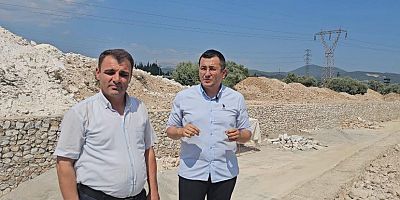 Paşapınarı’nda Taşkın Koruma Çalışmaları Sürüyor