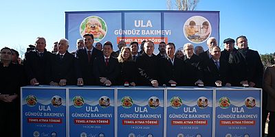 Ula’da Gündüz Bakımevi’nin Temeli Atıldı