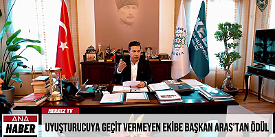 Uyuşturucuya Geçit Vermeyen Ekibe Başkan Aras’tan Ödül