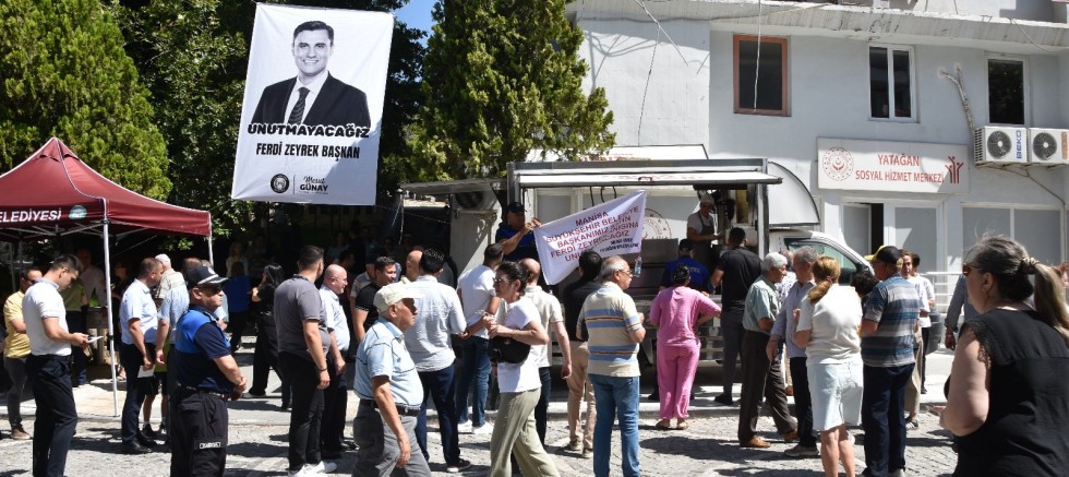 YATAĞAN BELEDİYESİ’NDEN, FERDİ ZEYREK İÇİN LOKMA HAYRI