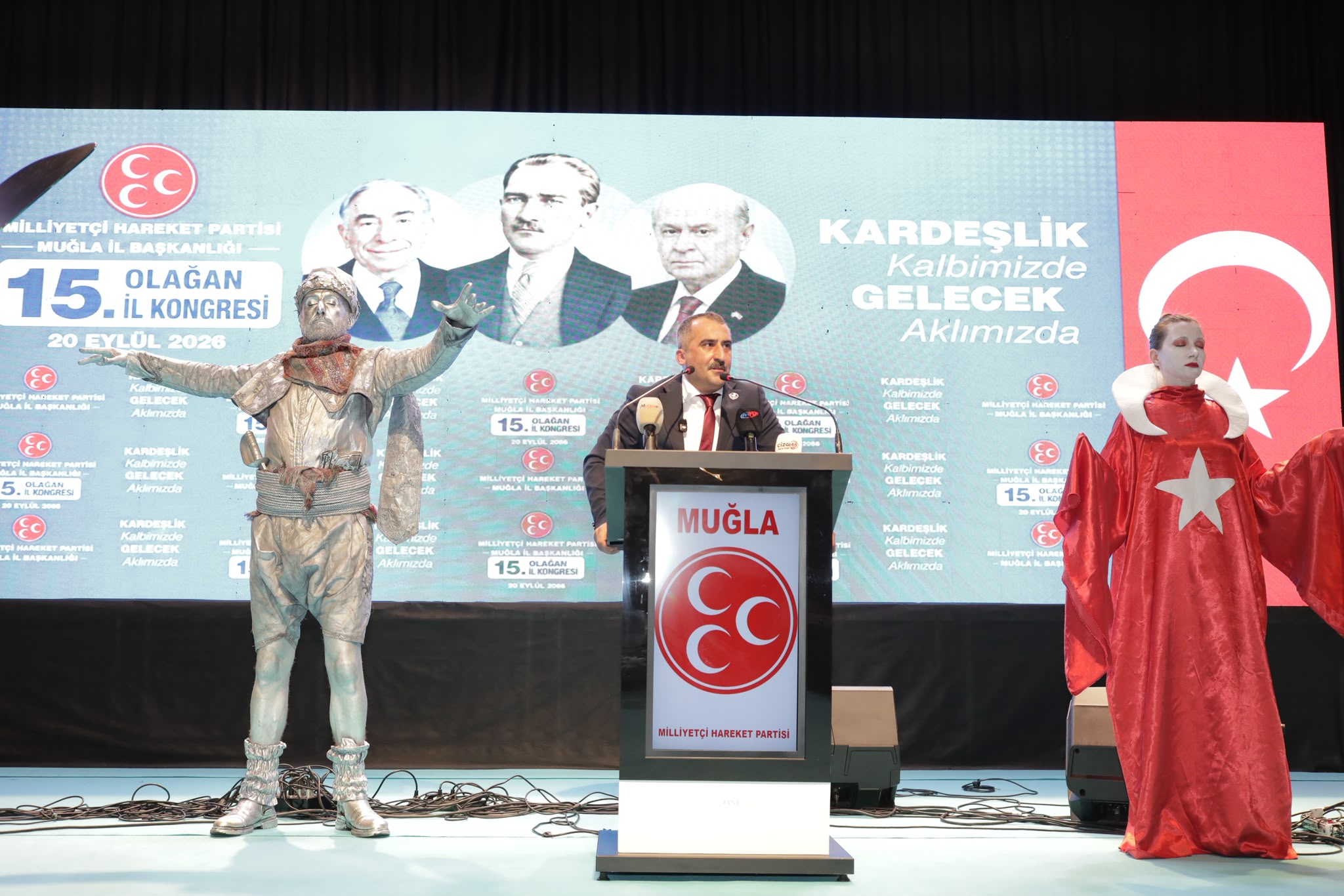 MHP Muğla’da 15. Olağan İl Kongresi Gerçekleştirildi