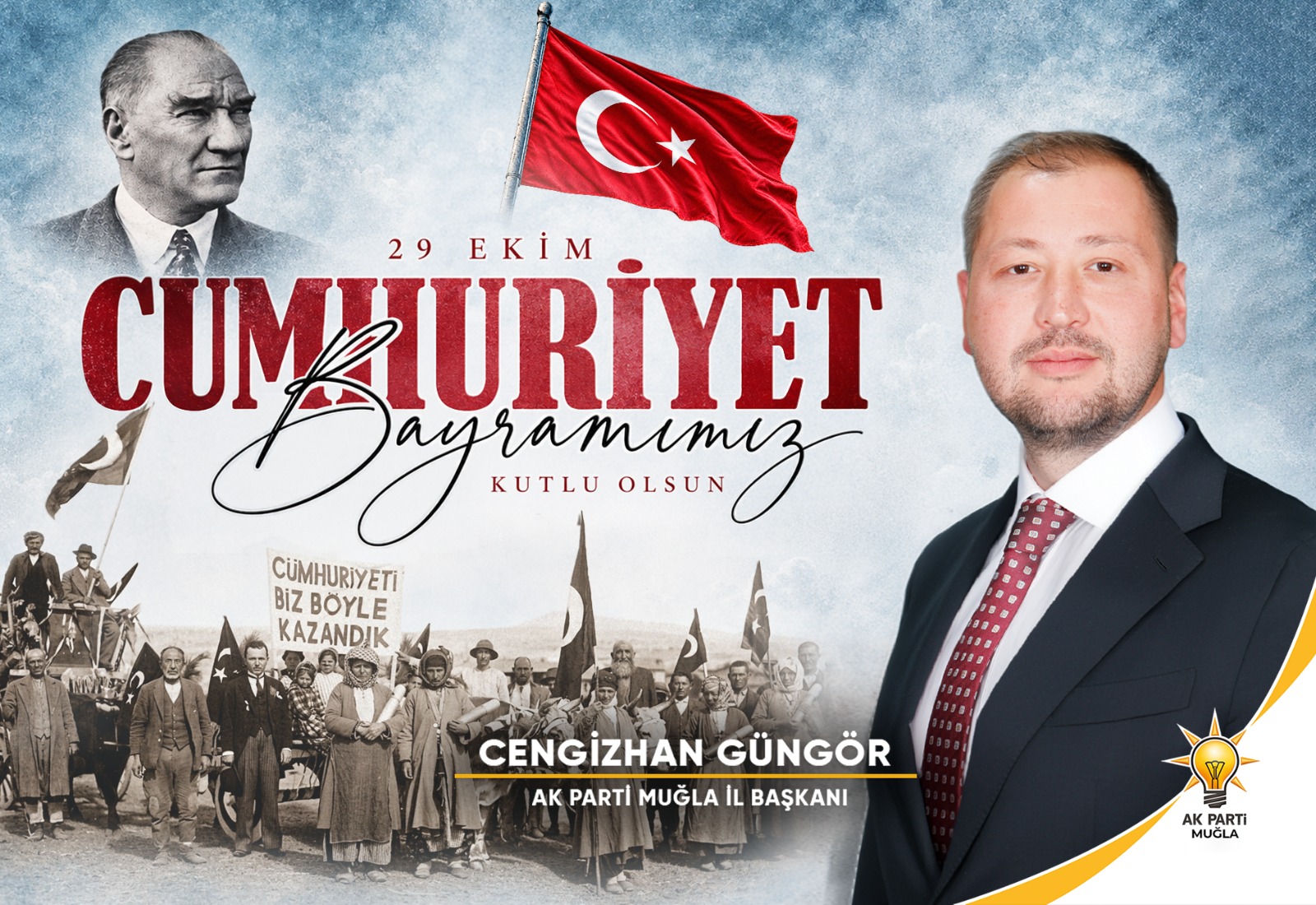 GÜNGÖR’DEN 29 EKİM CUMHURİYET BAYRAMI MESAJI