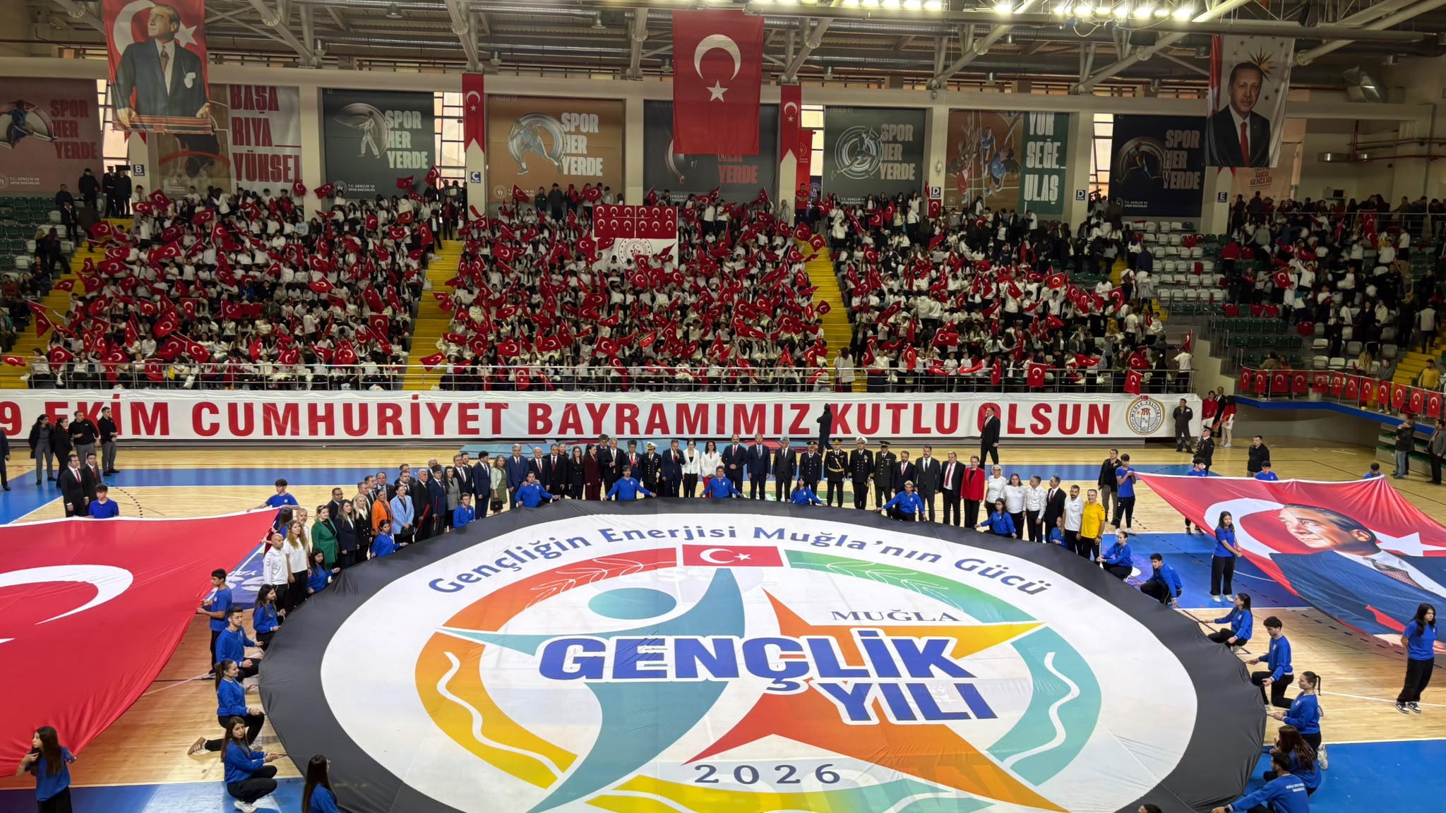 MUĞLA’DA CUMHURİYETİN 103. YILINA COŞKULU KUTLAMA