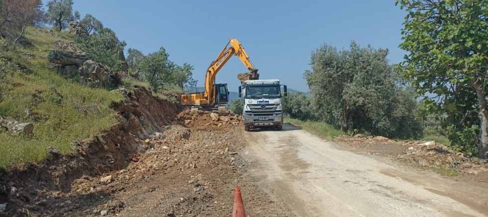 Milas’ın Kırsal Mahallesine Ulaşım Yatırımı